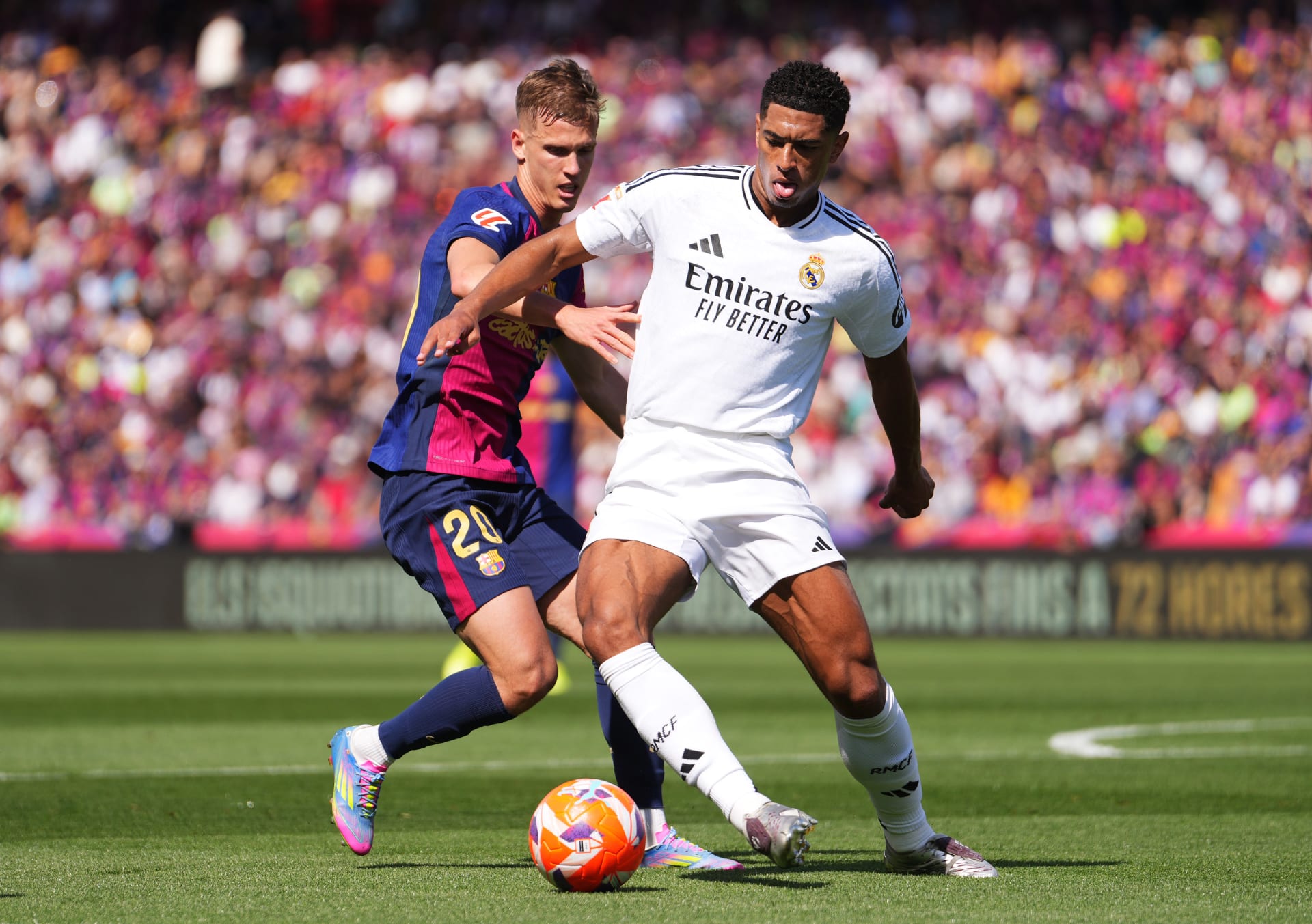 هدف عالمي لمبابي.. ريال مدريد ينهي الشوط الأول بالتقدم بهدفين لهدف لـ برشلونة